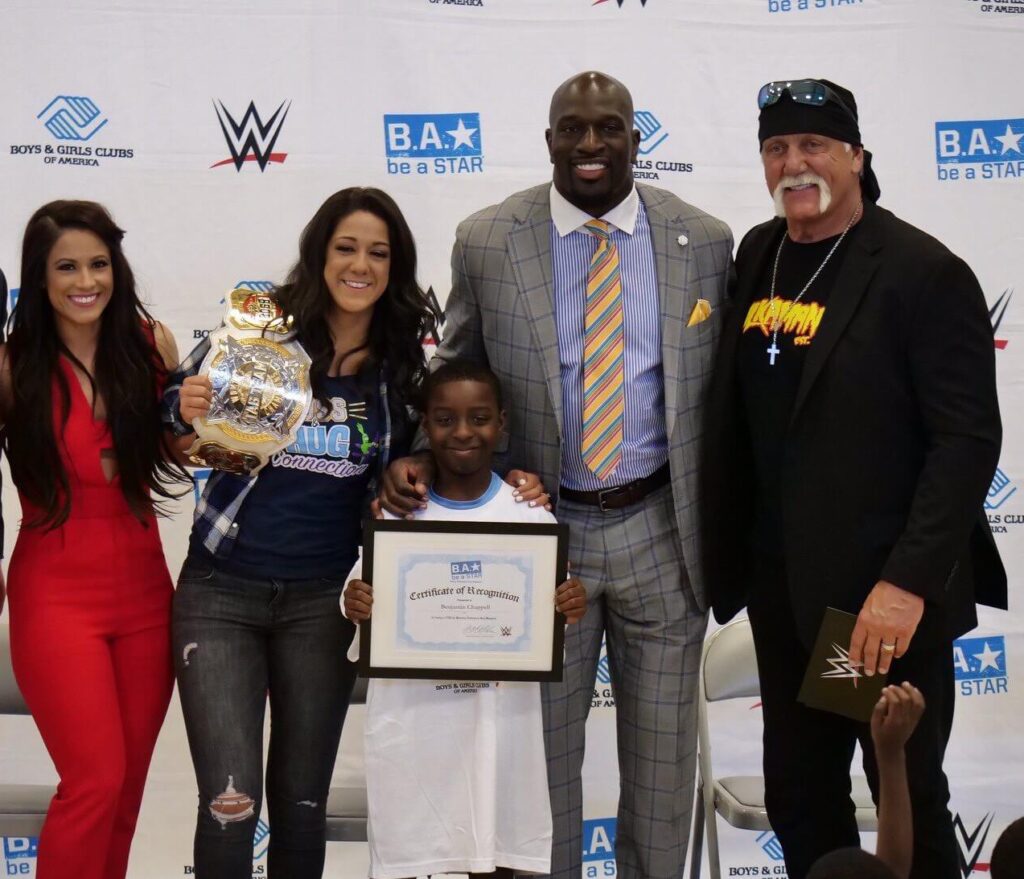 WWE Be A Star Rally at Garcia Salesian – Boys & Girls Club of Tampa Bay